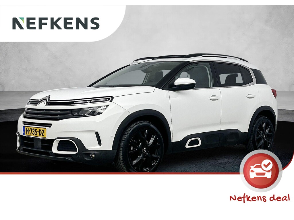 Citroën C5 Aircross 130pk Feel | Glazen Panoramadak | Camera | Comfortstoelen | Keyless | Dodehoek Detectie | Climate Control  | 19" Lichtmetalen Velgen | Apple Carplay/Android Auto |