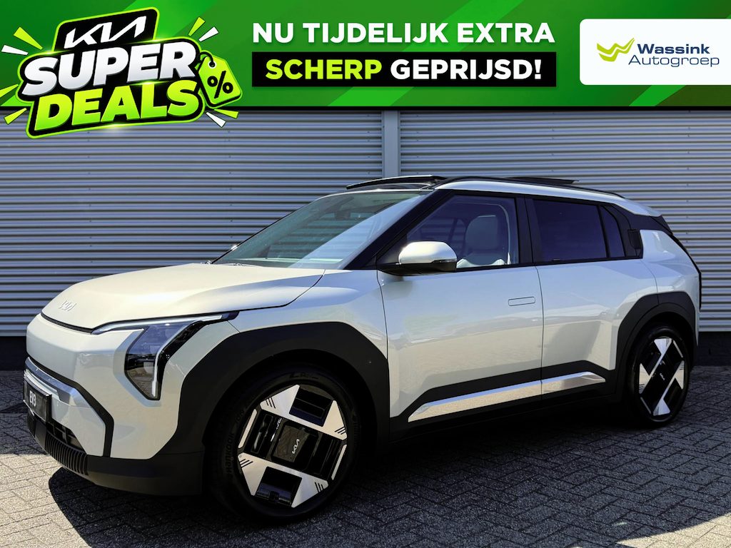 Kia EV3 Plus Advanced 81.4 kWh | Schuif/Kanteldak | Stoel/Stuurwielverwarming | Camera | Elektrische Stoel |