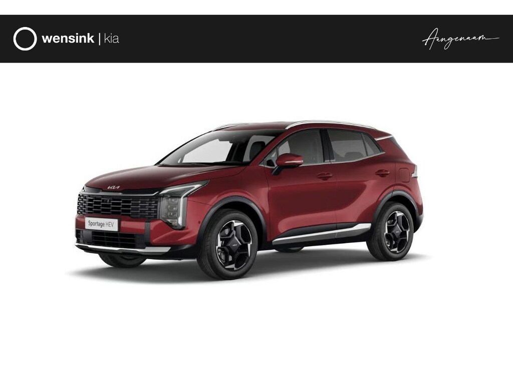 Kia Sportage 1.6 T-GDi Hybrid DynamicLine | Stuurwielverwarming | Dodehoekassistentie | Stoelverwarming voor en achter |