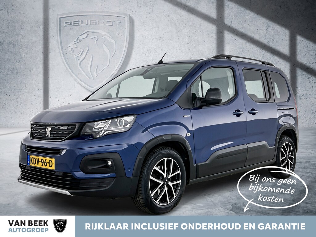 Peugeot Rifter 130 pk Automaat GT-Line | Rijklaar | 4 Seizoenenbanden | Trekhaak | Keyless Entry | Climate Control