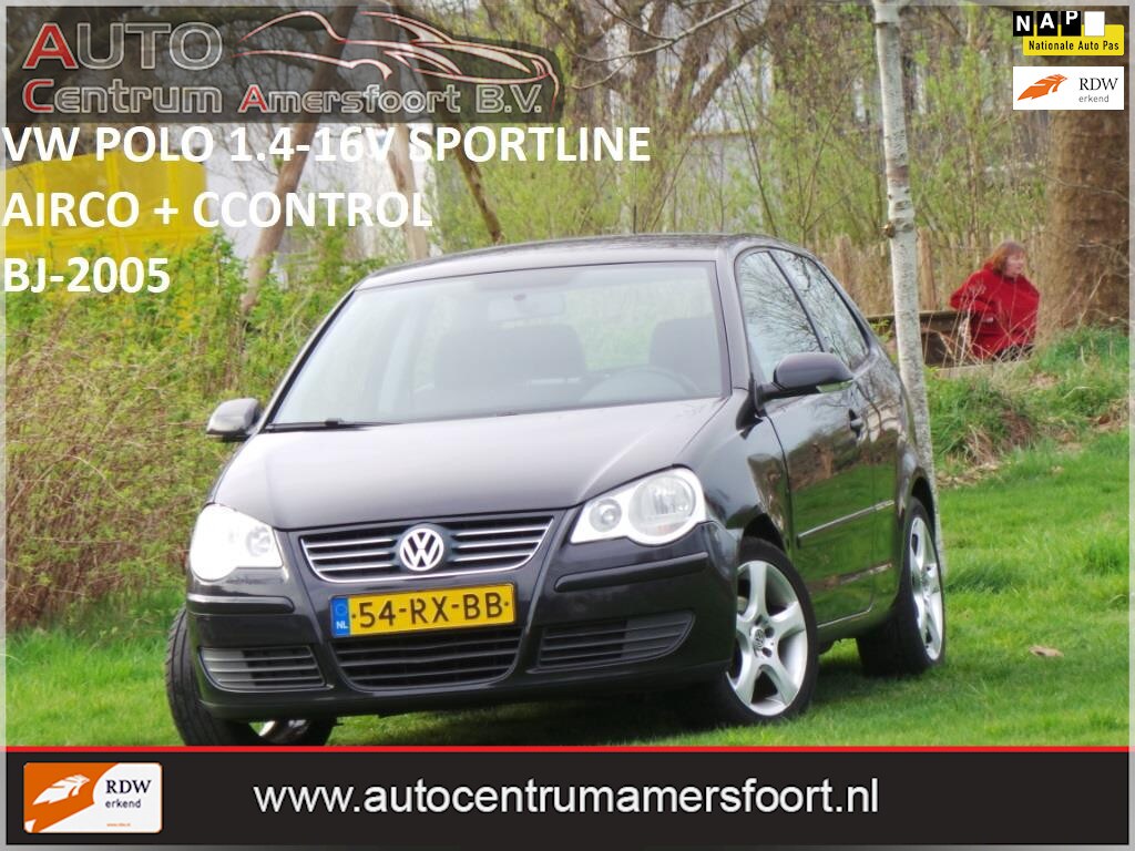Volkswagen Polo 1.4-16V Sportline ( AIRCO + INRUIL MOGELIJK )