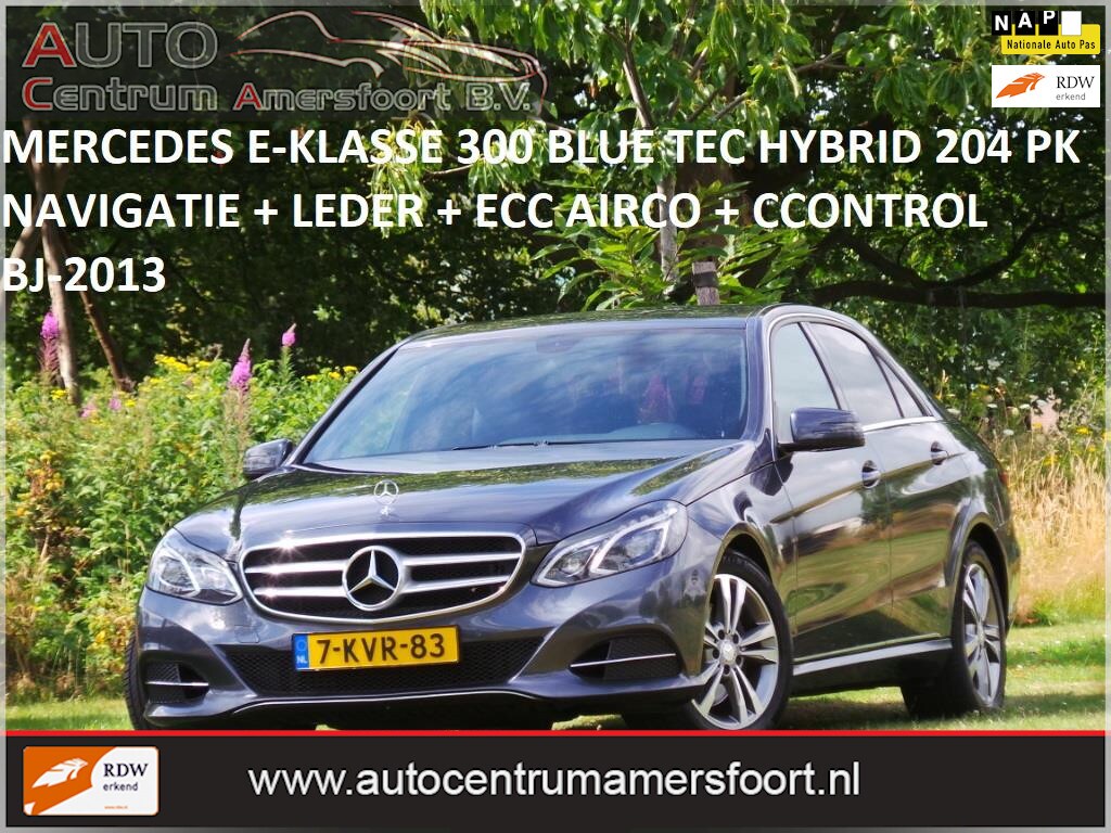 Mercedes-Benz E-klasse 300 BlueTEC HYBRID Prestige Avantgarde ( INRUIL MOGELIJK )