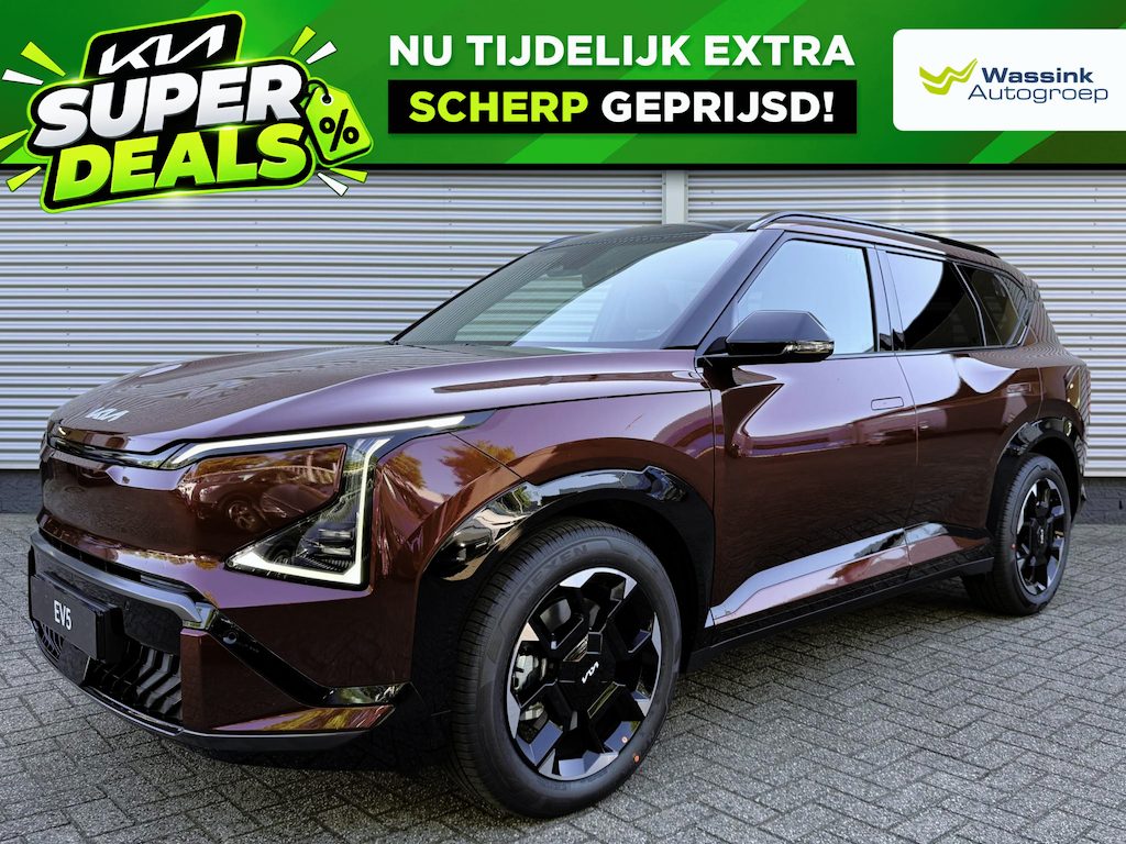 Kia EV5 GT-Line Business Edition 81.4 kWh | Schuif/Kanteldak | Stoel/Stuurwielverwarming | Memory |