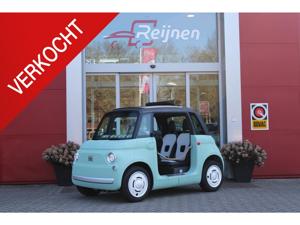 Fiat Topolino Dolcevita | NIEUW |  45KM/H | VANAF 16 JAAR! | PANORAMADAK | VERWARMING | LED VERLICHTING | VOLLEDIG ELEKTRISCH | VOUWDAK |