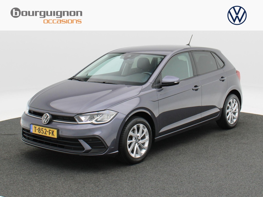 Volkswagen Polo 1.0 TSi Life | Stoelverwarming | Parkeersensoren | Naviagtie | Adaptive Cruise | Climatronic | Carplay | 17 Inch | 76.545 Km !!