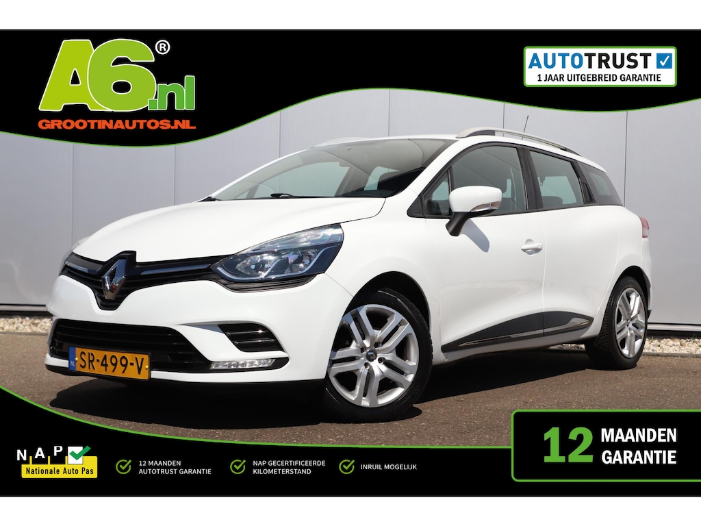 Renault Clio Estate 1.5 dCi Ecoleader Zen Navigatie Airco Cruise Bluetooth Parkeersensor
