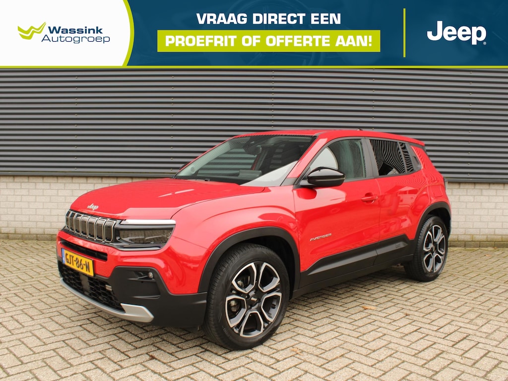Jeep Avenger Altitude 100pk All-Seasonbanden I Adaptive Cruise Control I Trekhaak I Apple Carplay/Android Auto | 18 inch lichtmetalen velgen