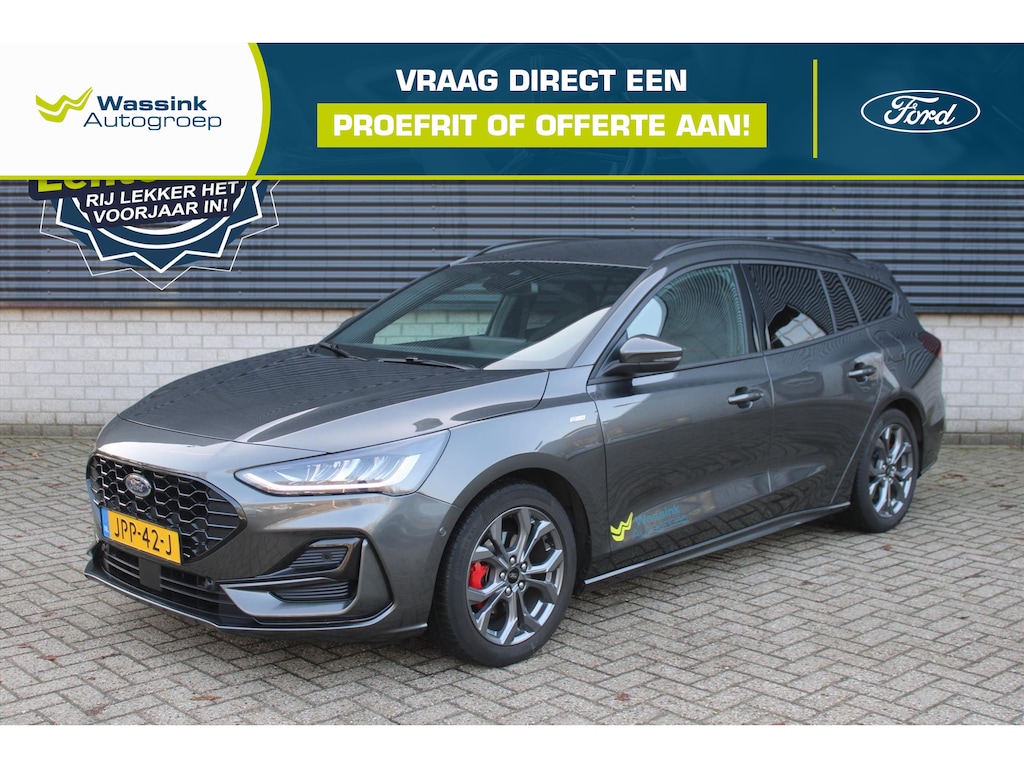 Ford Focus Wagon ST-Line X Hybrid 125pk I Sync 4 I Handsfree Achterklep I Winter Pack I Trekhaak I Recaro Sportstoelen