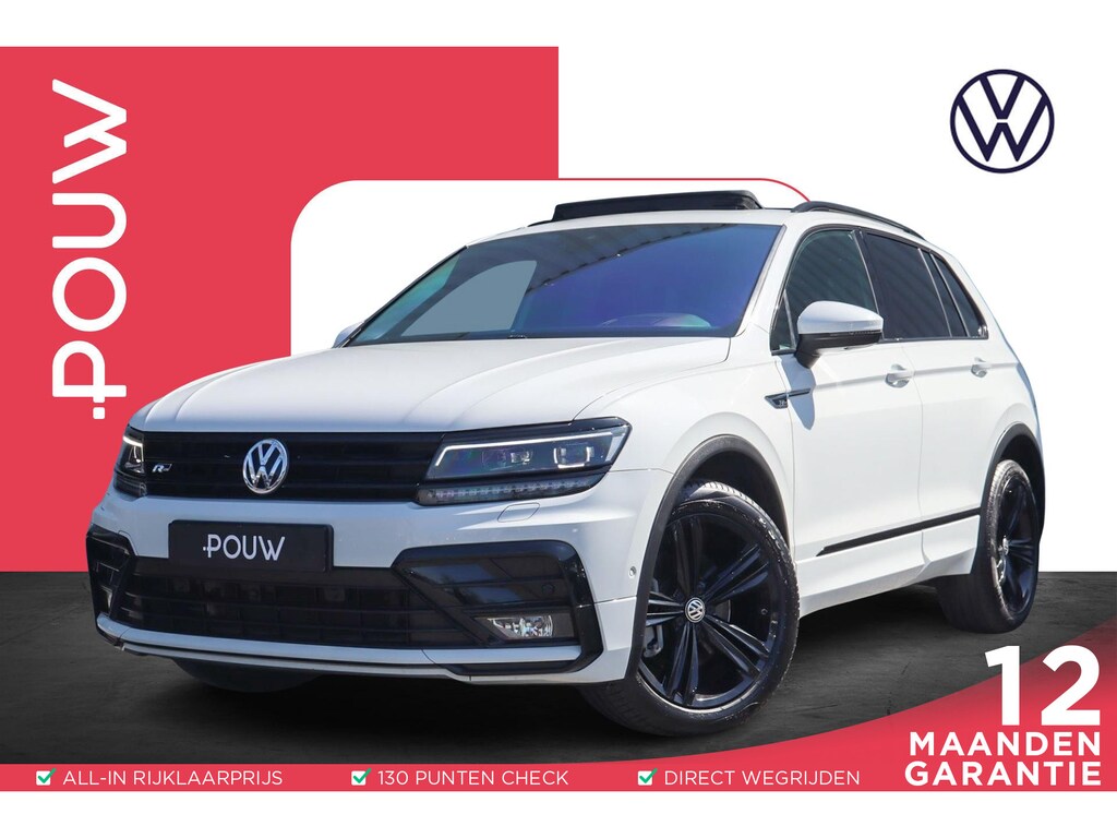 Volkswagen Tiguan 2.0 TSI 190pk DSG 4Motion Highline Business R | Panoramadak | Trekhaak | Navigatie | Head-up Display | Achteruitrijcamera | Cruise Control Adaptief