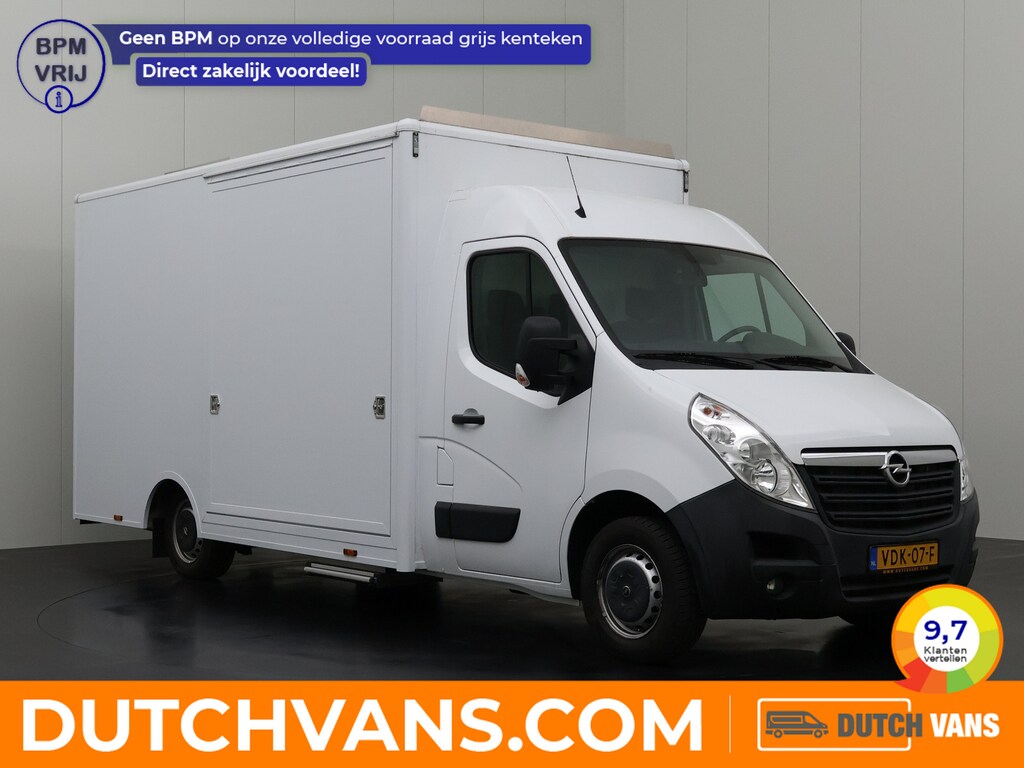 Opel Movano 2.3CDTI 130PK Bakwagen | Verkoopauto | Mobiel Kantoor | Omvormer | Zonnepanelen | Navigatie | Camera | Airco | Cruise