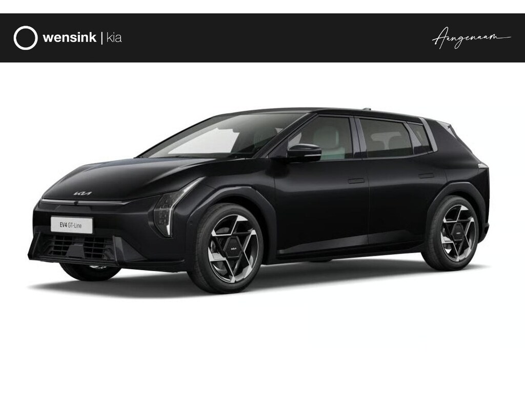 Kia EV4 GT-Line Business Edition 81.4 kWh | Adaptieve cruise control | Stoel- en stuurwielverwarming | Achteruitrijcamera | 19" LM velgen GT-Line | LED-koplampen |