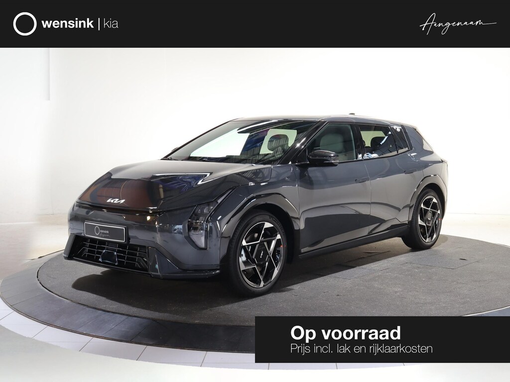 Kia EV4 GT-Line Business Edition 81.4 kWh | Adaptieve cruise control | Stoel- en stuurwielverwarming | Achteruitrijcamera | 19" LM velgen GT-Line | LED-koplampen |