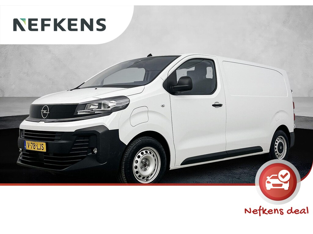 Opel Vivaro-e Electric L2 136pk 75 kWh Automaat | ACCU 97% | Camera | 3- Persoons | Draadlos Carplay | Navigatie