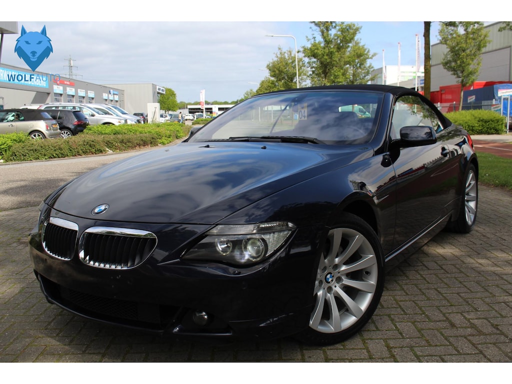 BMW 6-Serie Cabrio 630i 6 cilinder ERG MOOIE AUTO! SMG FULL OPTION!
