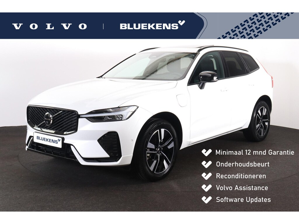 Volvo XC60 T6 Recharge AWD Plus Dark - Panorama/schuifdak - IntelliSafe Assist & Surround - 360º Camera - Harman/Kardon audio - Verwarmde voorstoelen, stuur & achterbank - Parkeersensoren voor & achter - Elektr. bedienb. voorstoelen met geheugen - Head up display - Draadloze tel. lader - Extra getint glas - 19' LMV