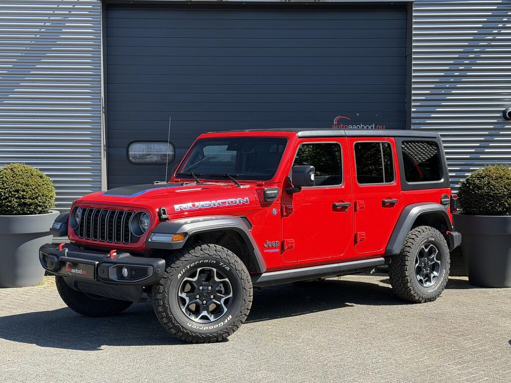 Jeep Wrangler Unlimited 4xe 380 Rubicon Afneembare Dakdelen | Navigatie | Camera | Stoel/Stuurverwarming |