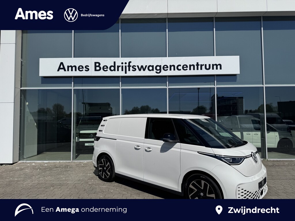 Volkswagen ID. Buzz Cargo Bulli edition 79 kWh 4MOTION 340PK | 360 camera | Led Matrix | achterdeuren | trekhaak Achteruitrijcamera | App connect | Trekhaak