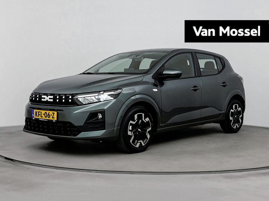 Dacia Sandero 1.2 Eco-G 120Pk journey | Navigatie | Camera Rondom | Stuur- & Stoelverwaming | Parkeersensoren | Dodehoekdetectie | Apple Carplay & Android Auto |