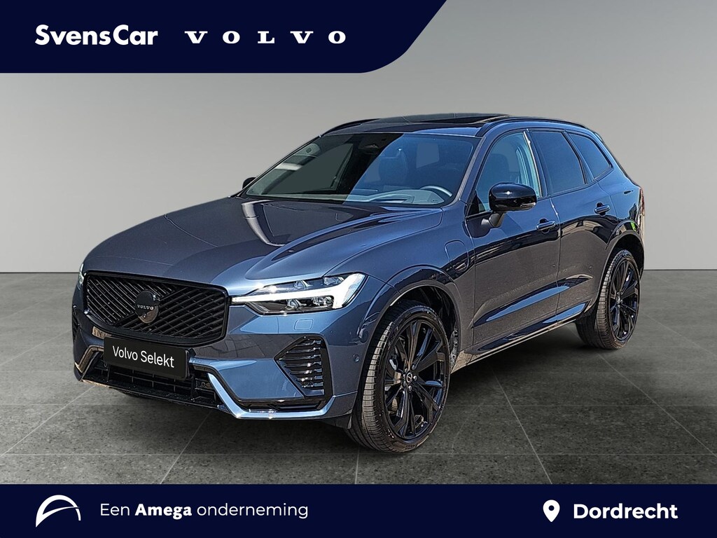 Volvo XC60 2.0 T6 Plug-in hybrid AWD Ultra Black Edition | Elektrisch glazen panorama-dak | 360 graden camera | Head-up display