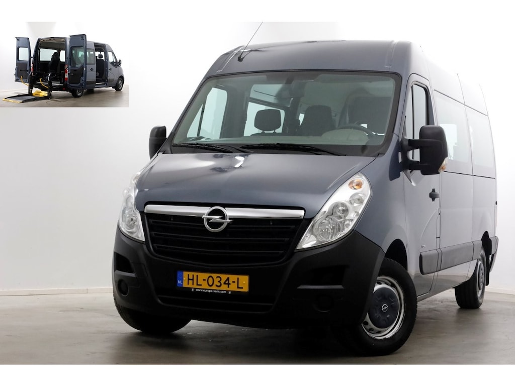 Opel Movano Combi 2.3 CDTI 145pk Euro6 L2H2 Rolstoelbus Incl BTW/BPM 11-2015