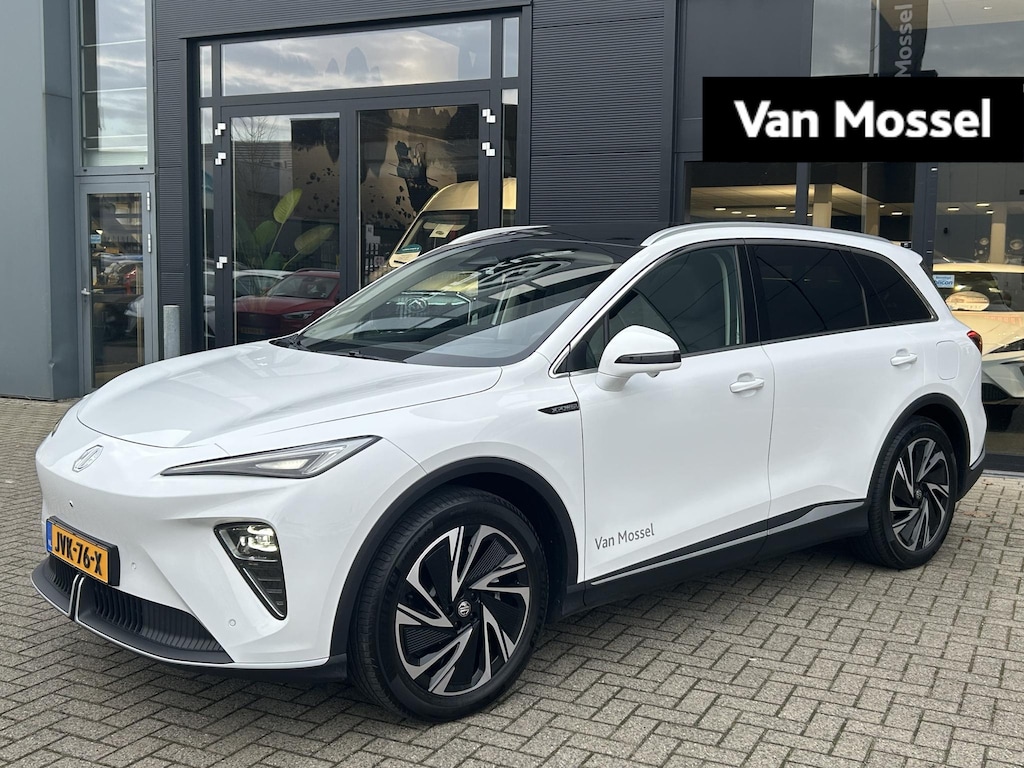 MG MGS6 EV Luxury 4WD 77kWh | Dual Motor | 1500kg Trekgewicht | Panoramadak | 360 Camera | Head-Up Display | Ambient Lighting | 20'' Velgen |