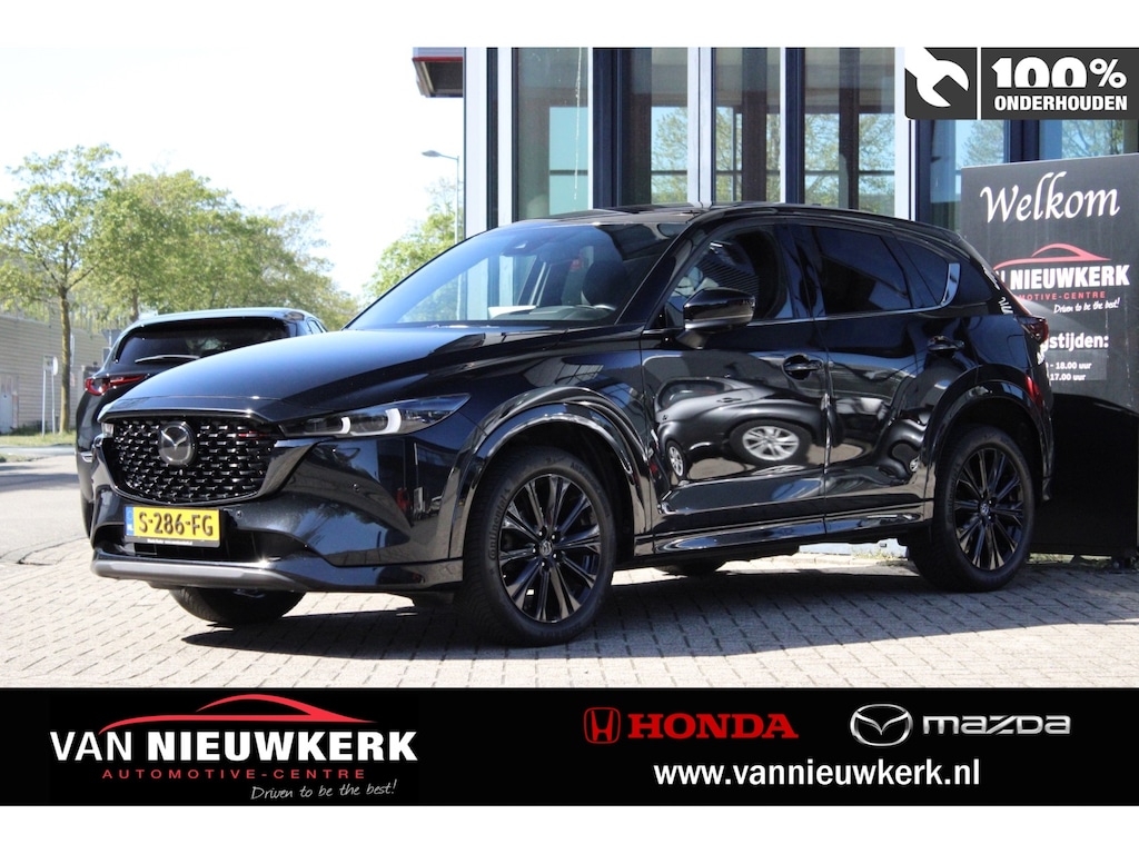 Mazda CX-5 2.0 SKYACTIV-G 165 Homura | Navi | Carplay | 360 Camera | Adaptive Cruise | Climate control | Dealer Onderhouden