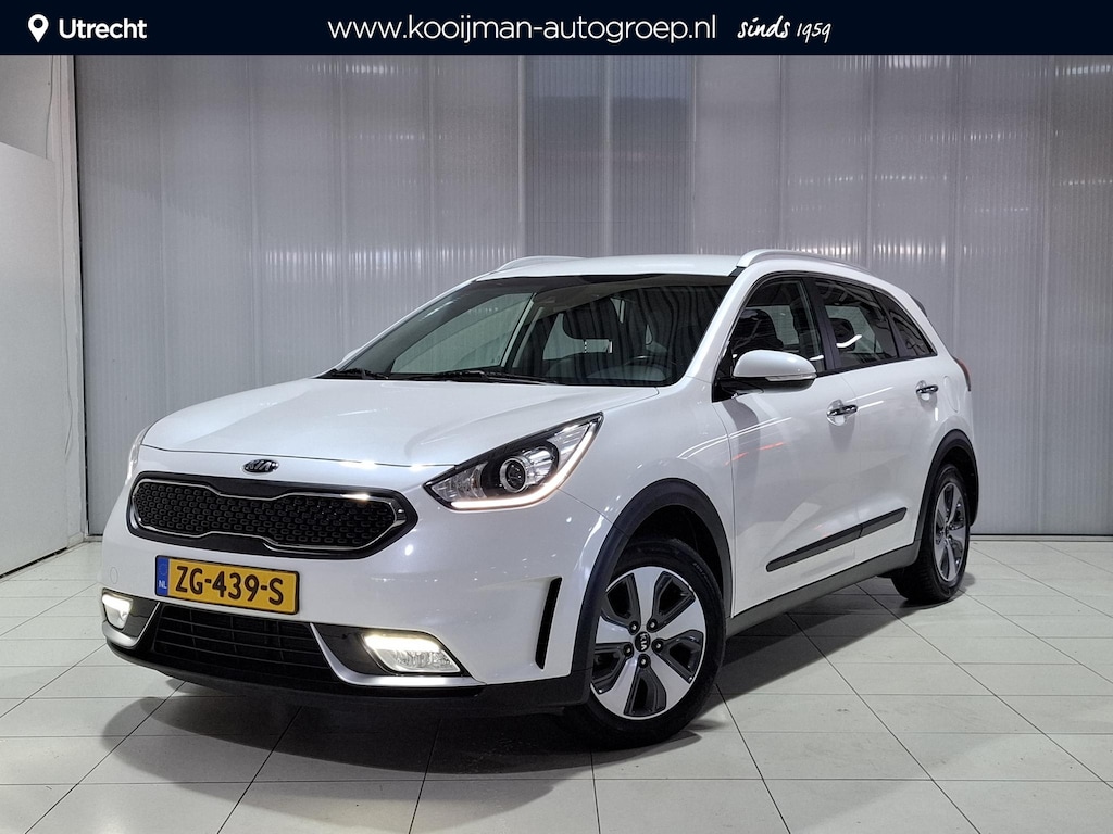Kia Niro Hybrid 1.6 GDi DynamicLine Trekhaak, Apple Carplay/Android Auto, Navigatie, Camera.