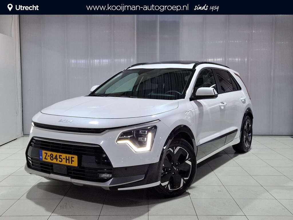 Kia Niro Hybrid 1.6 GDi PHEV ExecutiveLine Stoel en Stuur verwarming, Schuif kantel dak, Apple Carplay/Android Auto, Navigatie, Camera. SOH 94.7%