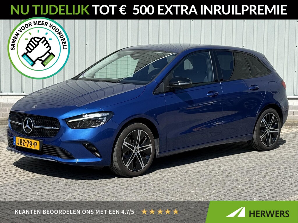 Mercedes-Benz B-klasse 250 e Business Line / Accu 93% SoH / Trekhaak 1600KG trekgewicht / 360° Camera / Stoelverwarming / Elektrische Achterklep / Navigatie / Full LED Verlichting /