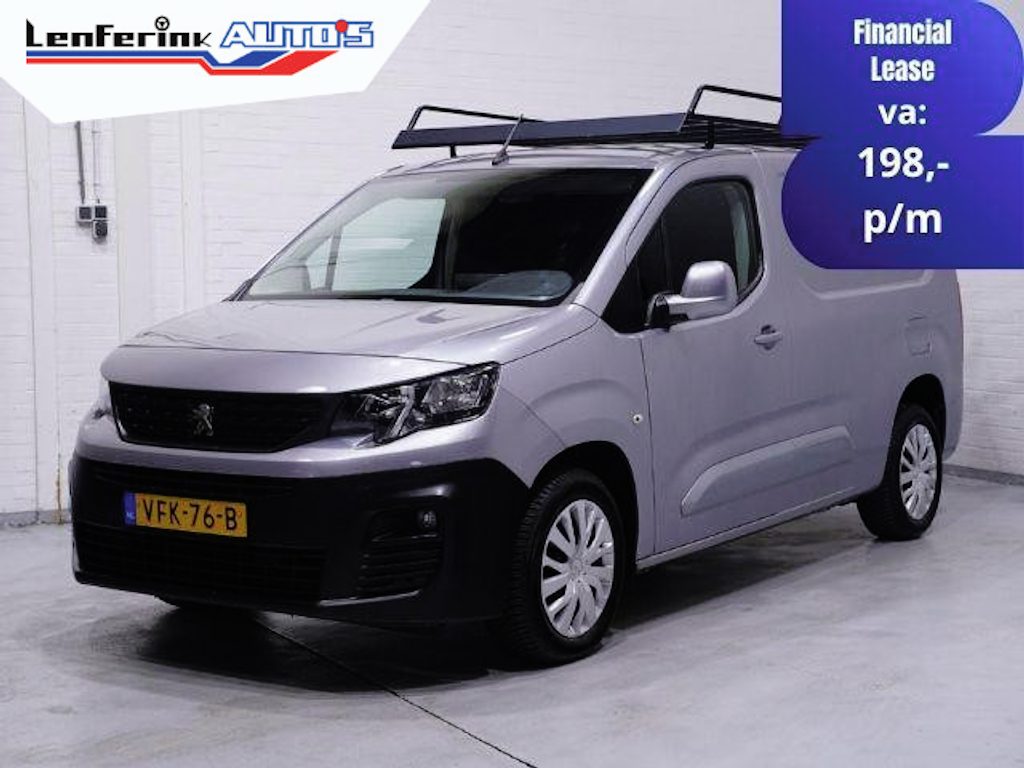 Peugeot Partner 1.5 BlueHDI 130 pk L2H1 Navi, Imperiaal Cruise Control, Airco, NAP, 2-Zits