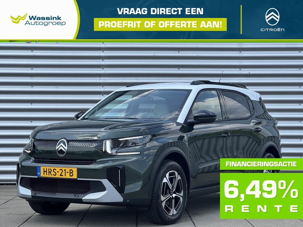 Citroën E-C3 Aircross EV 44kWh 113pk Max | Camera | Sensoren Voor + Achter | CarPlay | Navigatie |