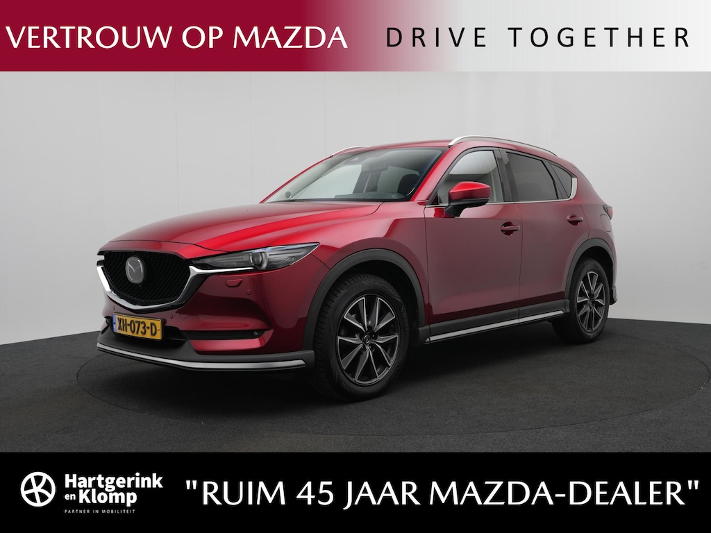 Mazda CX-5 2.5 SkyActiv-G GT-M automaat met Sunroof met afneembare trekhaak, spoilerpakket en all-weather banden : dealer onderhouden