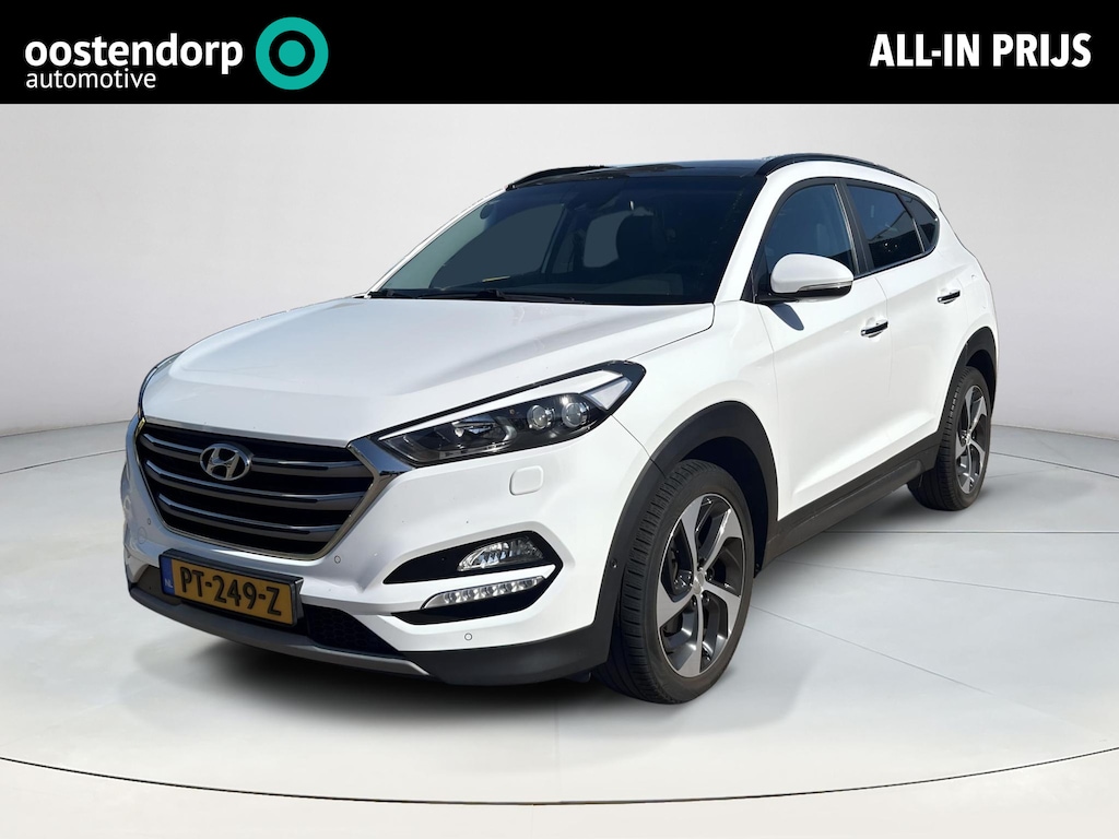 Hyundai Tucson 1.6 T-GDi Premium 4WD | Trekhaak | Stoel & stuurverwarming | Stoelventilatie | Rijklaarprijs !