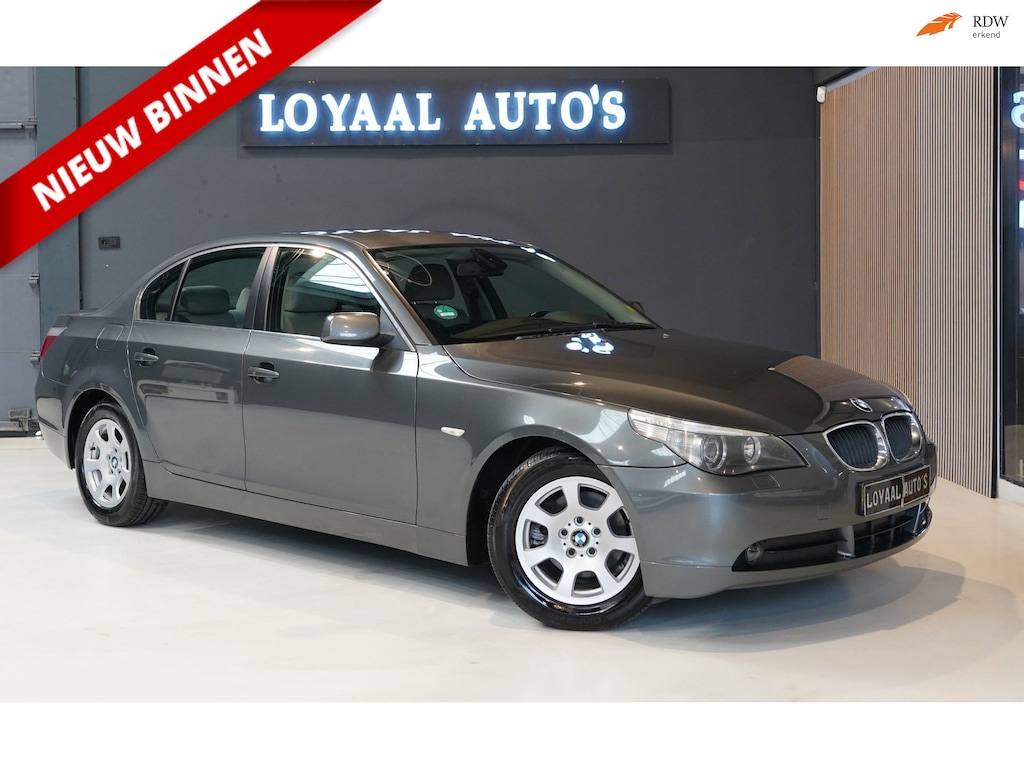 BMW 5-Serie 520i | NAVI | AIRCO | ELEK.RAMEN | APK.