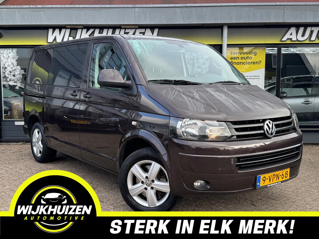 Volkswagen Transporter 2.0 TDI L1H1 DC Highline Automaat met Airco !!! 17 Inch !!! Dealer Onderhouden !!!
