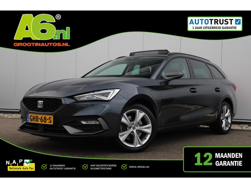 SEAT Leon Sportstourer 1.4 TSI eHybrid PHEV FR Business Intense 204PK Automaat Panoramadak Carplay Android Navigatie Achteruitrijcamera Climate Adaptive Cruise Lane Assist