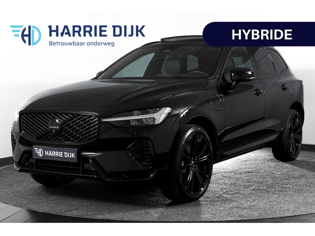Volvo XC60 2.0 T6 Plug-in hybrid AWD Ultra Black Edition | S/K Panodak | Head-up | 360 Camera | Harman/Kardon | Dig. Cockpit | Adapt. Cruise | Stoel-+Stuurverw. | NAV+App.Connect | ECC | LM 21" | 0630