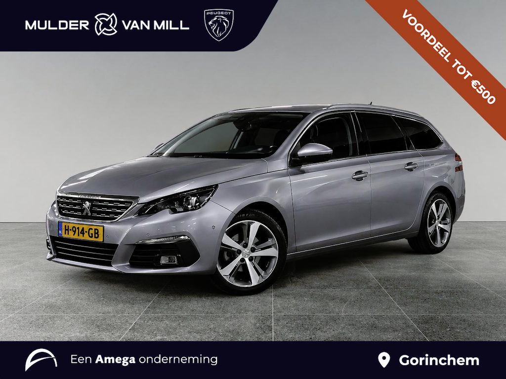 Peugeot 308 SW GT-line 1.2 Turbo 130pk | STOELVERW. | 180° CAMERA | NAVI | KEYLESS ENTRY | DODEHOEKBEW. | FULL-LED | DAB+ | ISOFIX |