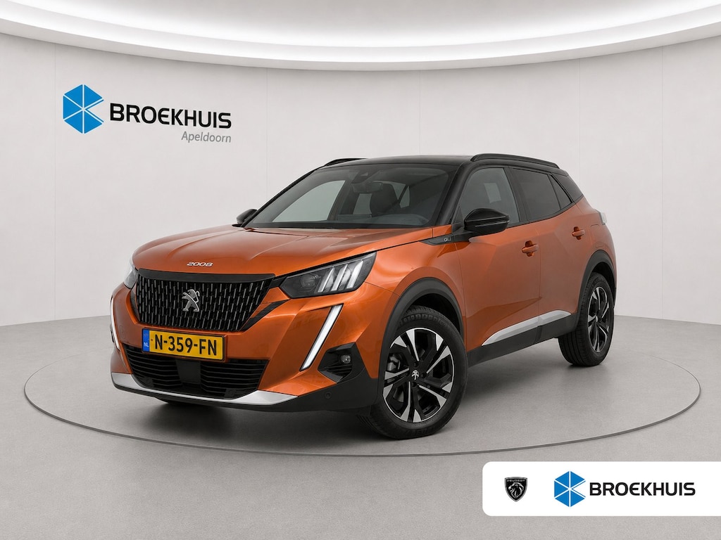 Peugeot 2008 1.2 PureTech GT | Trekhaak | Camera | Apaptieve Cruise | Navigatie | Carplay | | Achterbank in delen neerklapbaar | Achteruitrijcamera | Airco (automatisch)