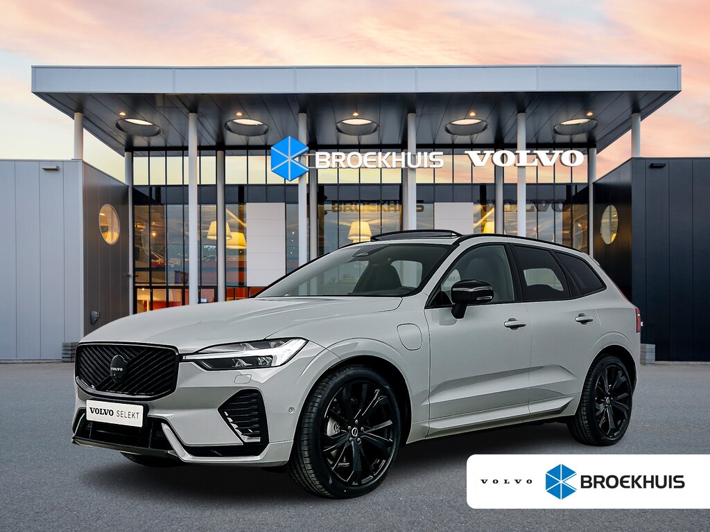 Volvo XC60 T6 Recharge Ultra Black Edition | 21" | Luchtvering | Head-Up | Panoramadak | Harman Kardon | Leder Dashboard | 360 Camera | Elektr. verst. Stoelen | Full LED