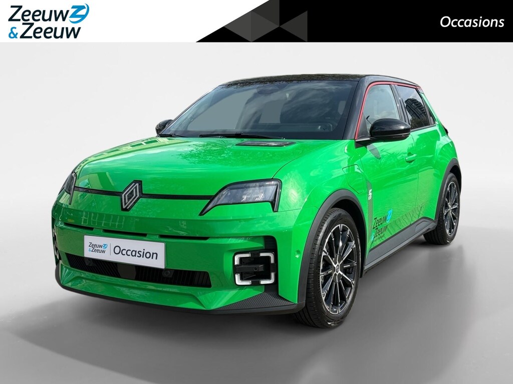 Renault R5 urban range techno 40 kWh AUTOMAAT NAVI AIRCO CAMERA CRUISE CONTROLE APPLE CARPLAY ANDROID AUTO LM VELGEN STOELVERWARMING STUURVERWARMING ZEER MOOIE AUTO DEALER ONDERHOUDEN