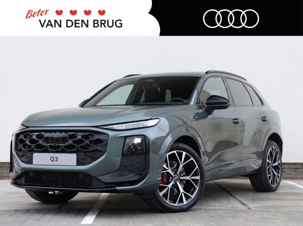 Audi Q3 S edition e-hybrid 200 kW/272 PK | 20inch | Pano | Tech Pro | Optiek zwart | Privacy glas |