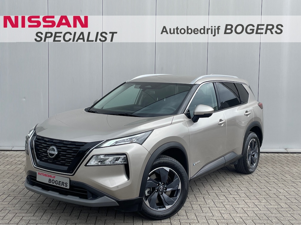 Nissan X-Trail 1.5 e-4orce N-Connecta 4WD 7persoons Cold Pack, Navigatie, 360-Camera, 1650 Kg. geremd trekvermogen 2025