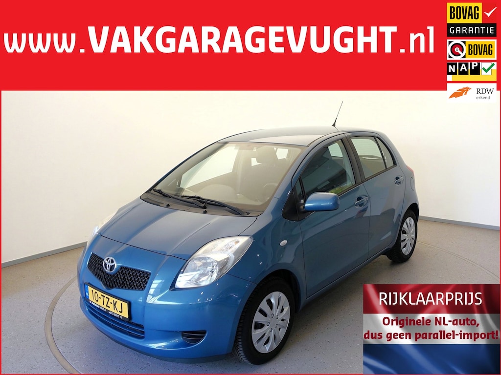 Toyota Yaris 1.3-16V VVT-i 87pk "Sol" 5d. 100% Onderhoud!