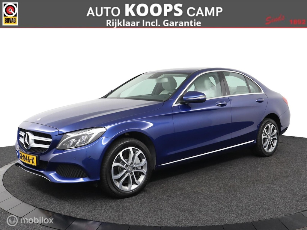 Mercedes-Benz C-klasse 350 e Lease Edition 279 Pk l Plug-in Hybride | Elek.Trekhaak | stoelverwarming | lucht-vering |half lederen bekleding | DEALER-STAAT