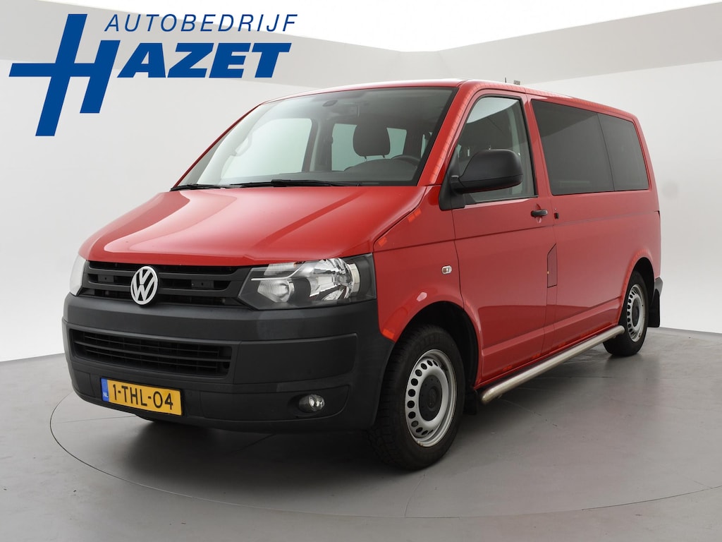 Volkswagen Transporter Kombi 2.0 TDI 140 PK DSG AUT. L1H1 PERSONENBUS + 220V + CAMERA | NAVIGATIE | TREKHAAK | STANDKACHEL