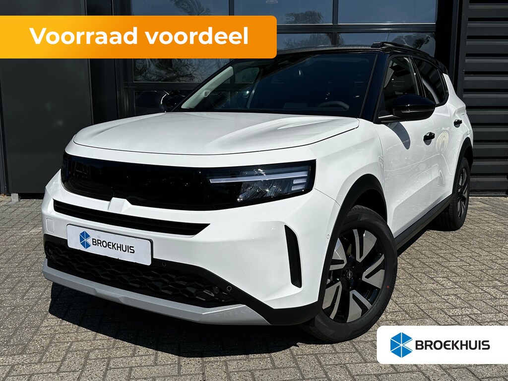 Opel Frontera 1.2 Turbo Hybrid GS | STUUR, STOEL EN VOORRUITVERWARMING| DODEHOEK DETECTIE| CAMERA + SENSOREN| NAVIGATIE + APPLE CARPLAY/ANDROID AUTO|