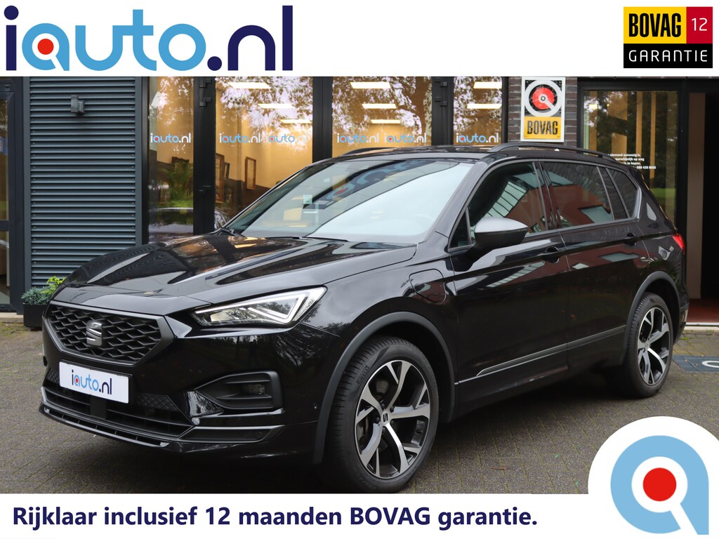 SEAT Tarraco 1.4 TSI 180kW e-Hybrid FR LED/ACC/Camera/Keyless/Elek. stoel+mem/Winterpakket/Dode-hoek/19"