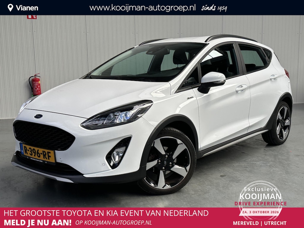 Ford Fiesta 1.0 EcoBoost Hybrid Cross, Hybride, Hoge instap, leuke auto! zeer veel opties