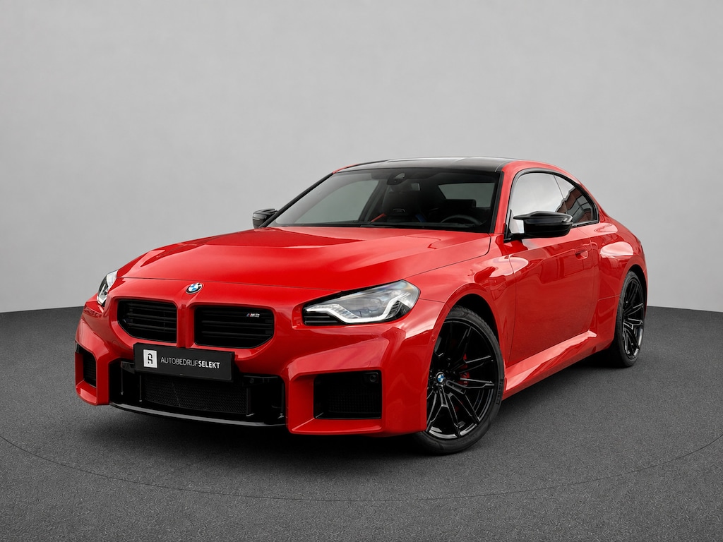 BMW M2 2-serie Coupé | G87 | Toronto rood metallic | Carbon dak | Memory